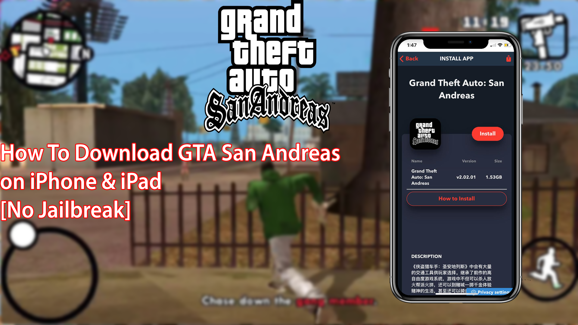 CHEAT GTA SAN ANDREAS IOS ON iPhone, iPad & ANDROID 2022 🤪 cheat gta san