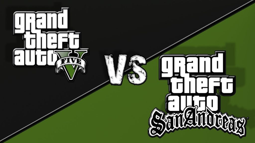 GTA 5 vs. GTA San Andreas